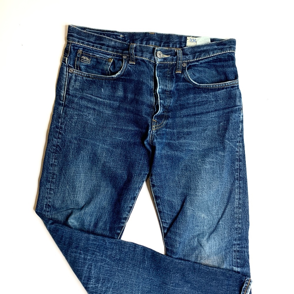 G-Star Raw Denim 3301 Tapered 3D Jeans Size 32/34